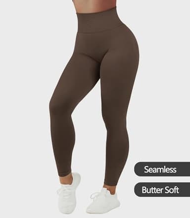 JGS1996 Hidden Scrunch Butt Lifting Leggings for Women Tummy Control High Waisted Workout Gym Seamless Impact Yoga Pants - Image 3