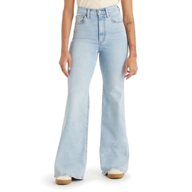 Levi's Women's Ribcage Bottom Jeans, (New) The Bells and Whistles, 28 - Image 1