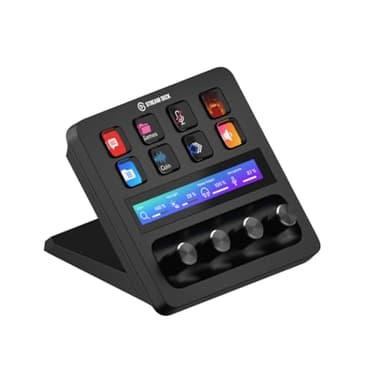 Elgato Stream Deck +, Audio Mixer, Production Console and Studio Controller for Content Creators, Streaming, Gaming, with customizable touch strip dials and LCD keys, works with Mac and PC - Image 1