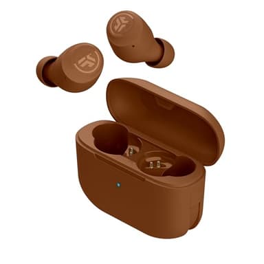 JLab Go Air Pop+ Tones True Wireless Earbuds, in Ear Headphones, Bluetooth Earphones, 35H Playtime Ear Buds, Bluetooth Earbuds with Microphone, USB-C Charging Case, Dual Connect, EQ3 Sound, (1615 C) - Image 1