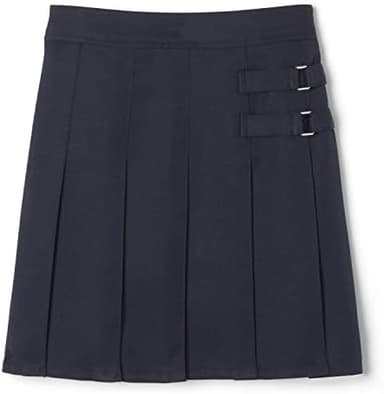 French Toast Girls Adjustable Waist Pleated-Front Two-tab Scooter - Image 6