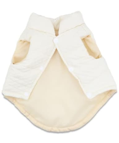 Soft Warm Small Dog Coats Lightweight Pet Dog Winter Jackets for Small Medium Dogs Puppy Cold Weather Coat Pet Clothes, Beige, X-Large - Image 5