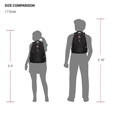 SwissGear 2769 Scansmart Backpack, Black, 17.5-Inch - Image 8