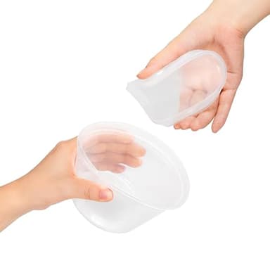 TashiBox Deli Food Containers with Lids 48 Sets (16 & 32 oz 24 Each) - Plastic Food Storage Containers - Clear Disposable Meal Prep Containers, BPA Free, Leakproof, Microwave and Freezer Safe - Image 2