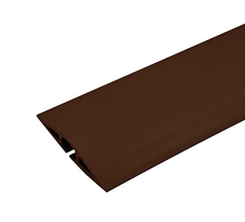 Legrand Wiremold CDB-15 Corduct 15 Foot Cord Cover for Floors, Holds 1 Cord or Cable, Brown (1 Pack) - Image 1