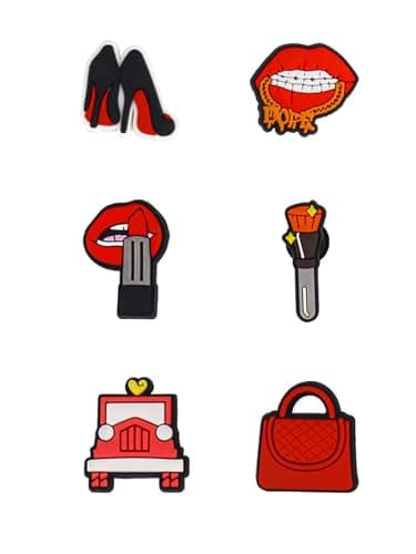 VIMCUPQ Bling Shoe Charms for Women, Designer Butterfly Rhinestones Pearl Gems Gold Sliver Chain for Clog Sandals Shoe Decoration Accessories - Image 5