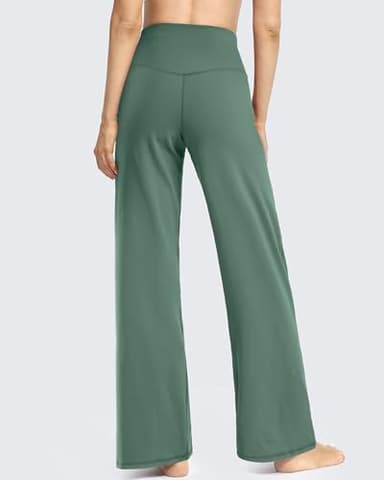 Promover Wide Leg Pants Woman Yoga Pants with Pockets Stretch Loose Casual Lounge Sweatpants Petite/Regular/Tall - Image 5