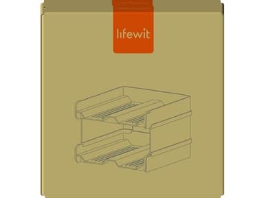 Lifewit Plastic Stackable Wine Rack for refrigerator, Cabinet, Countertop,Wine Bottle Holder, Water Bottle Organizer for Fridge, Pantry, Hold 8 Bottles - Image 10