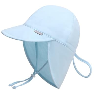 Duoyeree UPF 50+ Baby Sun Hat with Ear and Neck Protection - Toddler Beach Hat for Boys & Girls - Ideal for Summer Fun(2-5T) - Image 1