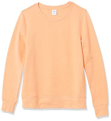 Amazon Essentials Women's Fleece Crewneck Pullover Sweatshirt (Available in Plus Size), Melon Orange, XX-Large - Image 8