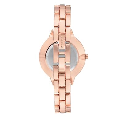 Nine West Women's NW/2226RGRG Rose Gold-Tone Bracelet Watch - Image 3