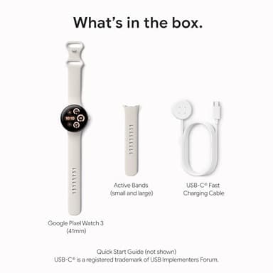 Google Pixel Watch 3 (41mm) 2024 Model - Android Smartwatch, Heart Rate Tracking, Fitbit Advanced Running, Fitness Insights, 24-Hour Battery - Polished Silver Aluminum Case - Rose Quartz Band - WiFi - Image 11