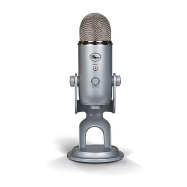 Logitech Creators Blue Yeti USB Microphone for Gaming, Streaming, Podcast, YouTube, Discord, PC, Studio Sound, Plug & Play-Silver - Image 5