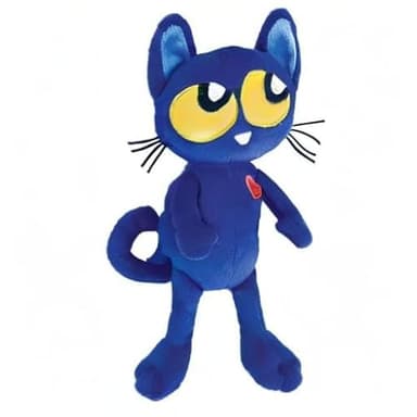MerryMakers Pete the Kitty Plush Doll, 8.5-Inch - Image 3