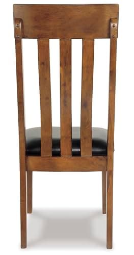 Signature Design by Ashley Ralene Rake Back 19" Dining Room Chair 2 Count, Medium Brown - Image 13