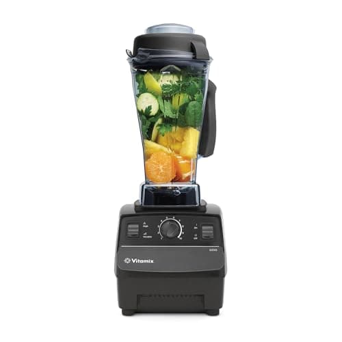 Vitamix 5200 Blender, Professional-Grade Blender for Smoothies, Soups, Ice Cream and More, Stainless-Steel Blades, Self-Cleaning Kitchen Appliance, 64 Oz Container, Black - Image 1
