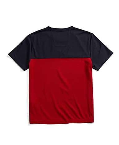 Nautica Mens Nautica Men's Navtech Colorblock Tee T Shirt, Nautica Red, Medium US - Image 2