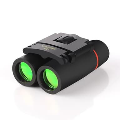 Binoculars for Adults and Kids, High Powered Portable & Compact Binoculars, for Bird Watching, Cruise Ship, Travel, Hunting Essentials (Black, 8×21) - Image 1