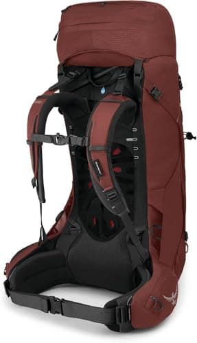 Osprey Aether 55L Men's Backpacking Backpack, Deep Acorn Red, L/XL - Image 9