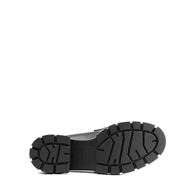 DREAM PAIRS Loafers for Women Platform Chunky Loafers Slip On Casual Shoes,Size 6.5,Black,SDLS2321W - Image 4