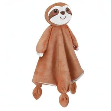 Pro Goleem Sloth Security Blanket Soft Loveys for Babies for Boys and Girls Newborn Lovie Infant Blankie Sloth Baby Stuff Baby Snuggle Toy Stuffed Animal Baby Gifts 14 Inch - Image 9