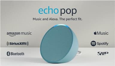 Amazon Echo Pop (newest model), Our smallest Alexa speaker, Fits in any room, Midnight Teal - Image 12