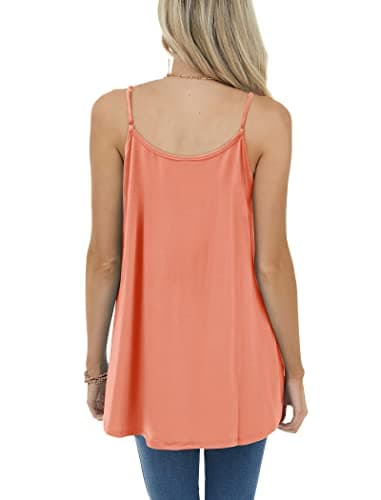 Geifa Summer Camisole for Women Spaghetti Strap Tanks Flattering Plus Size 2XL - Image 5