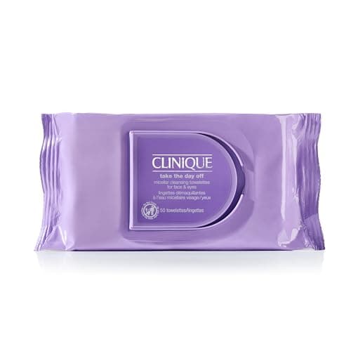 Clinique Take The Day Off Micellar Cleansing Makeup Remover Wipes For Face and Eyes - Image 1