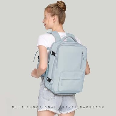 Large Travel Backpack Carry on Flight Approved Airplanes Laptop Work Business Weekender Bag Personal item backpack Backpack for Women Men Mochila de Viaje - Image 7