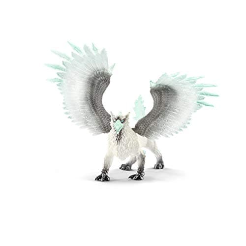 Schleich Eldrador Creatures - 13" Ice Griffin Toy - Movable Wing Dragon Action Figure for Boys and Girls - Mythical Creature Figures - Fantasy Beast Figurine - Fun Monster Toys for Kids Ages 7+ - Image 1