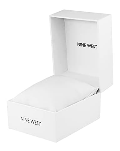 Nine West Women's Gunmetal Bracelet Watch, NW/2435PRGY - Image 4