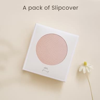 Konssy Muslin Baby Lounger Cover 1 Pack, 100% Cotton Newborn Lounger Sheets, Soft and Breathable Baby Nest Slipcover, Cover Only (Pink) - Image 7