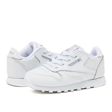 Reebok Classic Leather Girls & Boys Shoes for Kids, Toddler, Little Kid or Big Kid Sneakers, White, 4 Toddler - Image 6