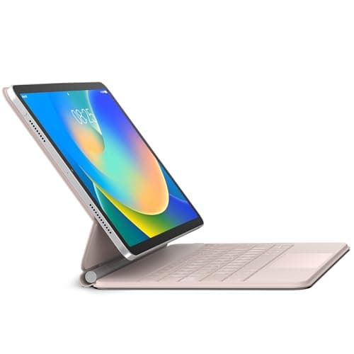 runelk Keyboard Case for iPad 10th Generation 2022 & 11th (A16, 2025) – Magic-Style Keyboard with Multi-Touch Trackpad – Floating Cantilever Stand – Magnetic Case for iPad 10.9 inch 10th / 11th Gen. - Image 1