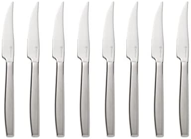 WÜSTHOF 8-Piece Stainless Mignon Steak Knife Set, Silver - Image 3