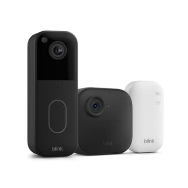 All-new Blink Video Doorbell + Outdoor 4 – Wireless smart security cameras, head-to-toe HD view, two-year battery life. Sync Module Core included – 1 camera system + Video Doorbell - Image 1