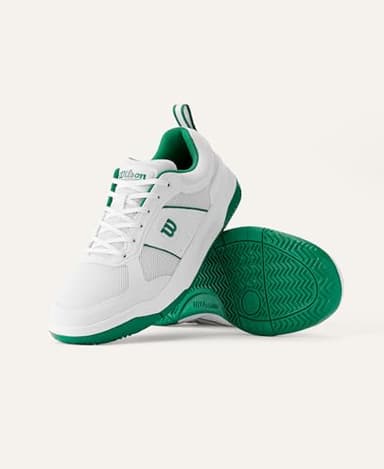 WILSON Pickle Pro Men's Pickleball Shoe - White/Bosphorus, Size 9.5 US - Image 20