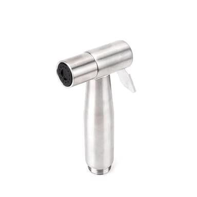 ChiHub Handheld Toilet Stainless Steel Bidet Sprayer - Brushed Nickel - Image 2