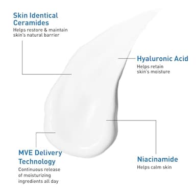 CeraVe Oil Control Moisturizing Gel-Cream, Face Moisturizer for Oily Skin, Niacinamide, Hyaluronic Acid & Oil Absorbing Technology To Rebalance Oily Skin, Non-Comedogenic, Fragrance Free & Oil-Free - Image 3