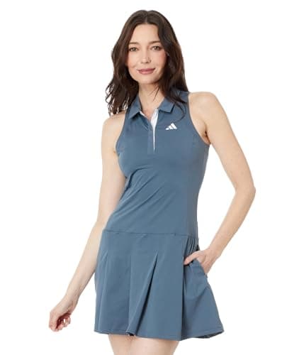 adidas Women's Ultimate365 Pleated Dress, preloved Ink - Image 1