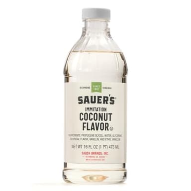 Sauer's Imitation Coconut, 1 Pint (Pack of 1)