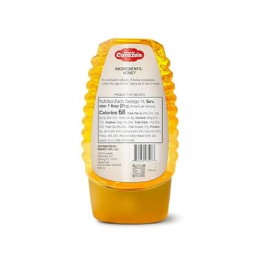 Amorcito Corazón Squeezable Pure Raw Honey 10.6oz (300g) - Image 2