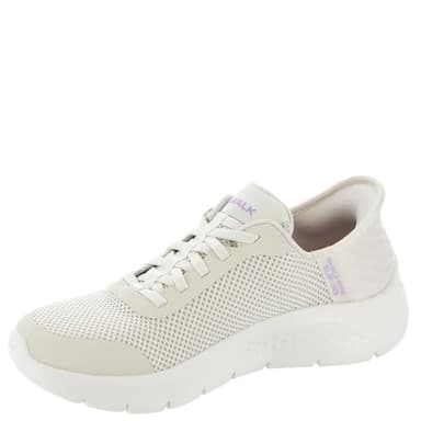 Skechers Women's Go Walk Flex Hands Free Slip-Ins - Grand Entry Sneaker, Off White, 8 Wide US - Image 5