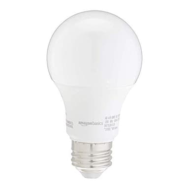 Amazon Basics Non-Dimmable LED Light Bulbs, Long Lasting, 9W, E26 Base, 5000K Daylight White, A19, 60W Equivalent, 24-Pack - Image 2