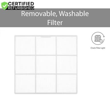 LG R-LW1223ERSM-BG-W20 12,200 BTU Smart Wi-Fi Enabled Window Air Conditioner (Renewed) - Image 7