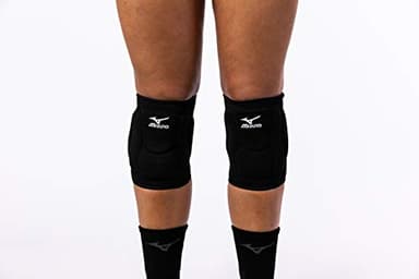 Mizuno T10 Plus Kneepad, ADULT Volleyball Kneepad, Black, One Size - Image 8