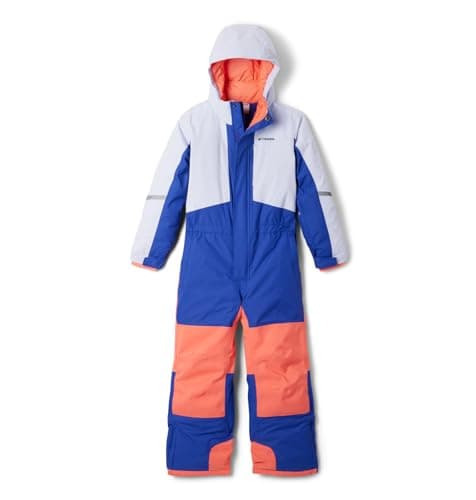 Columbia Baby Buga III Suit, Clematis Blue/Snowdrift/Hot Coral, 6/12 - Image 1