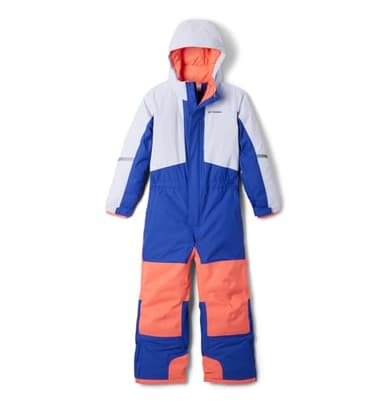 Columbia Baby Buga III Suit, Clematis Blue/Snowdrift/Hot Coral, 6/12 - Image 1