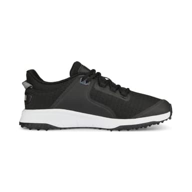 PUMA Men's Fusion Grip Golf Shoe, Black Silver-Quiet Shade, 13 - Image 4