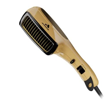 Andis 82125 1875-Watt Tourmaline Ceramic Ionic Styling Hair Dryer, Styling Hair Dryer with Ionic Frizz-Free Technology, No Heat Damage, Lightweight Hairdryer for Normal & Curly Hair - Gold - Image 4